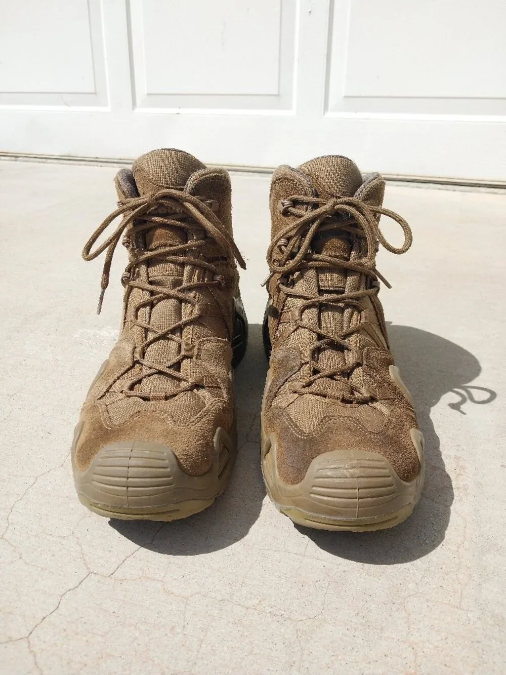 Lowa Men's Zephyr Mid TF Coyote Op Hot Weather Tactical Combat Boots Size US 13